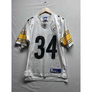 Rashard Mendenhall #34 Pittsburgh Steelers NFL Jersey Adult Small White *see Pic